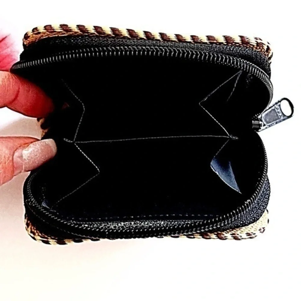 5 for $25! Coin Purse! Handwoven Bamboo!